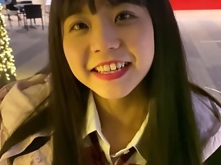 Eighteen Yo Asian Nubile In School Uniform Guzzles Trouser Snake And Gets Her Slit Pounded Hard